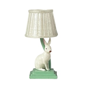 Miniature 12th Scale Lamp - White Rabbit