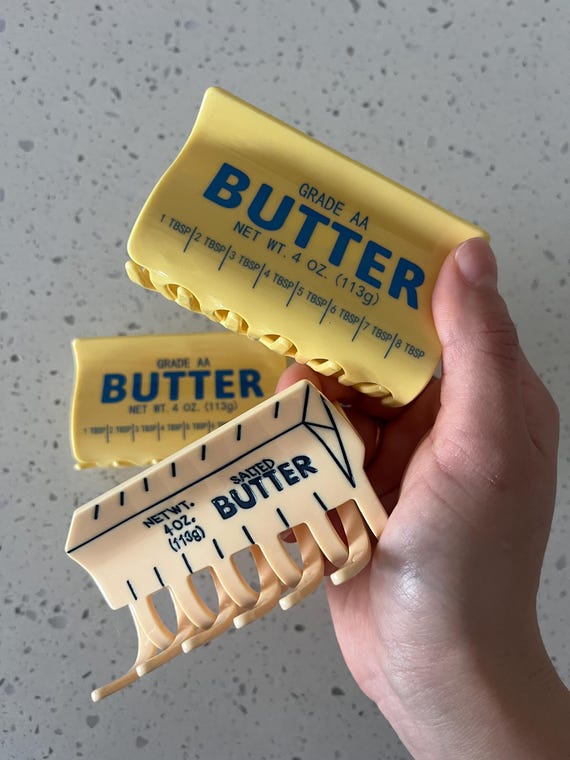 Butter Hair Claw Claw