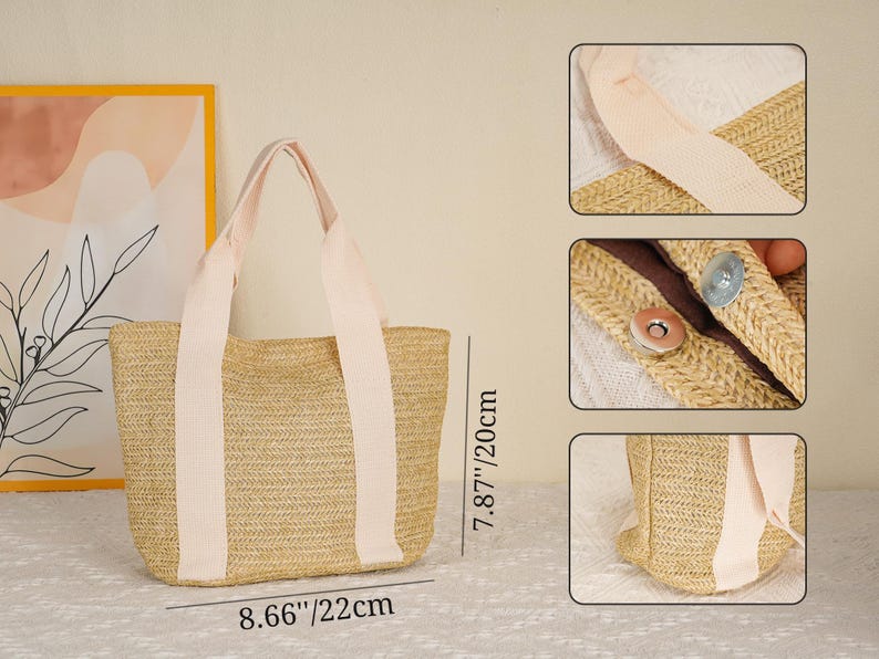 Custom Straw Beach Bags,Personalized Beach Bag,Custom Bridesmaid Bag,Burlap Tote Bag,Bridal Party Gifts,Wedding Gifts,Bachelorette Bags image 7