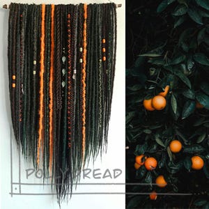 De-dreadlocks 60 рсs. &quot;Dark orange&quot;