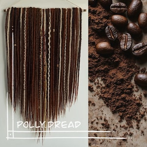 De-dreadlocks 60 pcs. “Coffee beans”