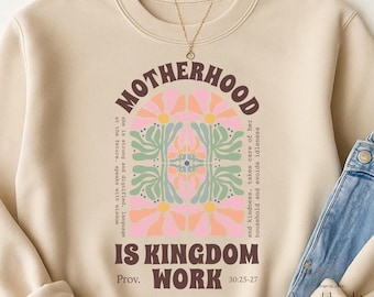 Boho Floral Mom Life PNG