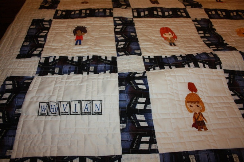 The Doctor is in Quilt Etsy