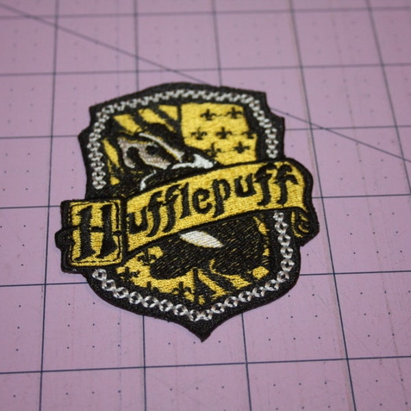 Huff and Puff Wizard Iron on Patch