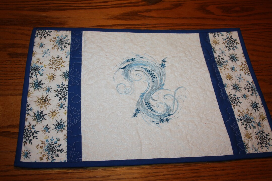 Winter Wonderland Placemats Etsy
