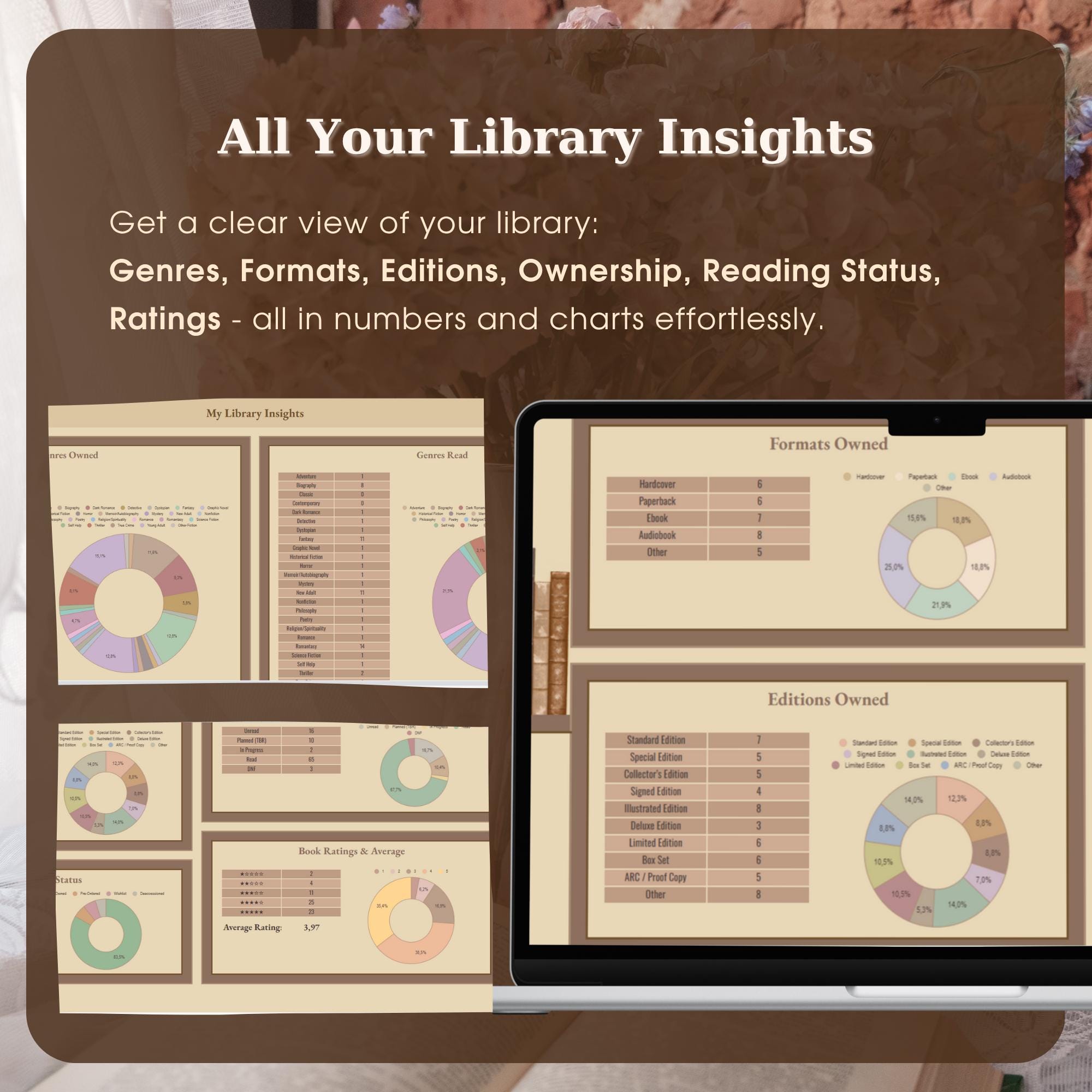 Book Library Inventory Website Book Inventory Catalog: Google Sheets Reading Organizer (digital ...