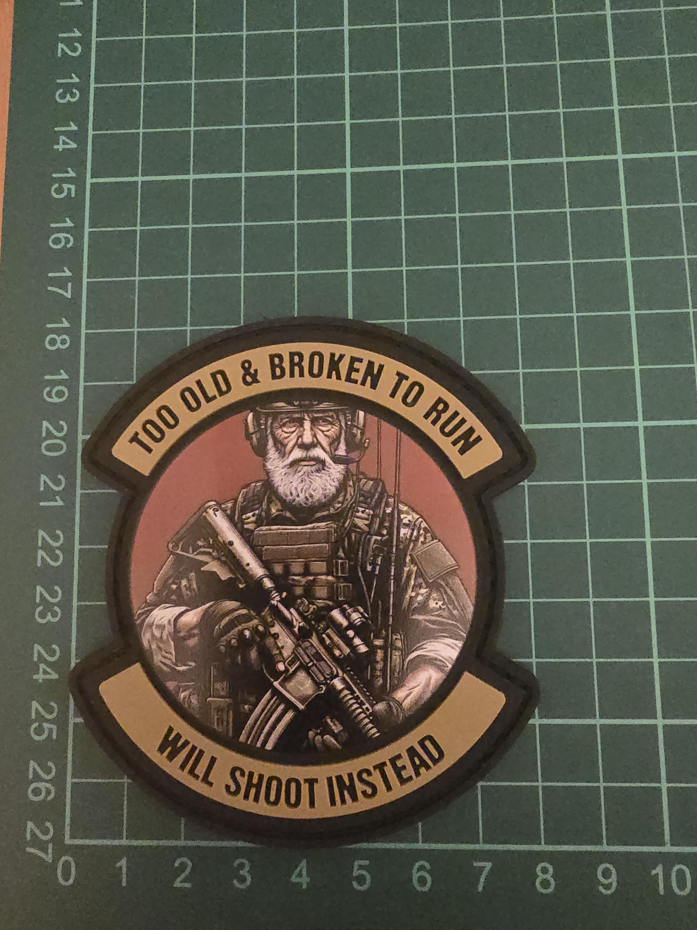 Don't Shoot Me A**hole – 2x3 Military Tactical Patch With Hook Backing