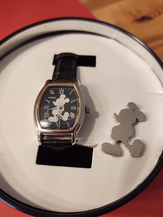 Mickey Mouse, Silhouette Watch, Mikey Tin, Mickey