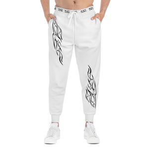 Flame Sweatpants Red and White Flames fire sweats blue black Sweats custom customize flame Sweats cute Sweats trendy comfy gift Etsy