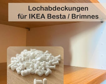 IKEA Besta / Brimnes Lochabdeckungen-Set (110+ Stk.) | Abdeckkappen Besta Schrank | Lochdübel