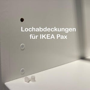 IKEA Pax Lochabdeckungen-Set (110+ Stk.) | Abdeckkappen Pax Schrank | Lochdübel