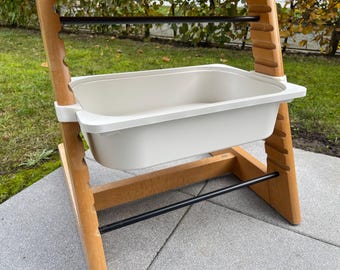 Stokke Tripp Trapp Adapter für IKEA Trofast Kunststoffbox | Hochstuhl Zubehör