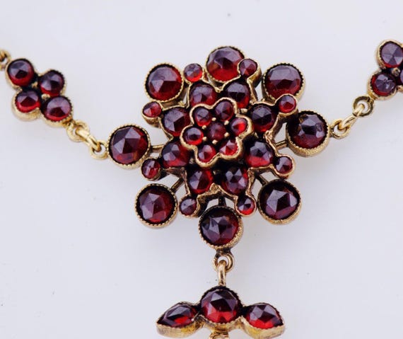 Antique Victorian Memento Mori SKULL Necklace Gold Pl… - Gem