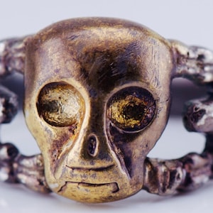 Memento Mori Ring Antique - Etsy