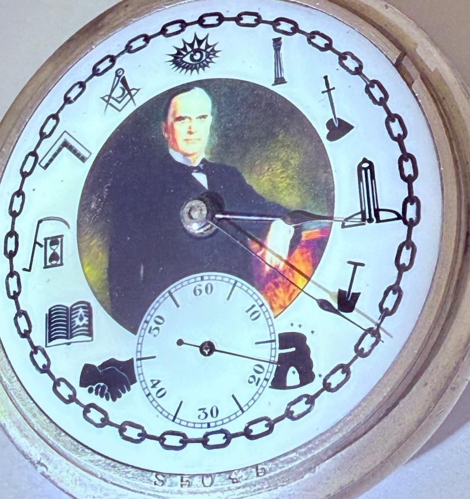 Montre De Poche Waltham Railroad – 17 Rubis – Or Laminé 10k – Occasion