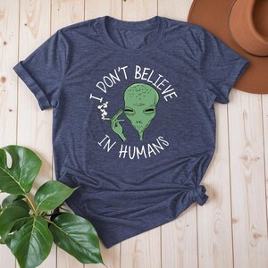 Alien UFO T-Shirt - Funny Graphic Tee for Space Lovers