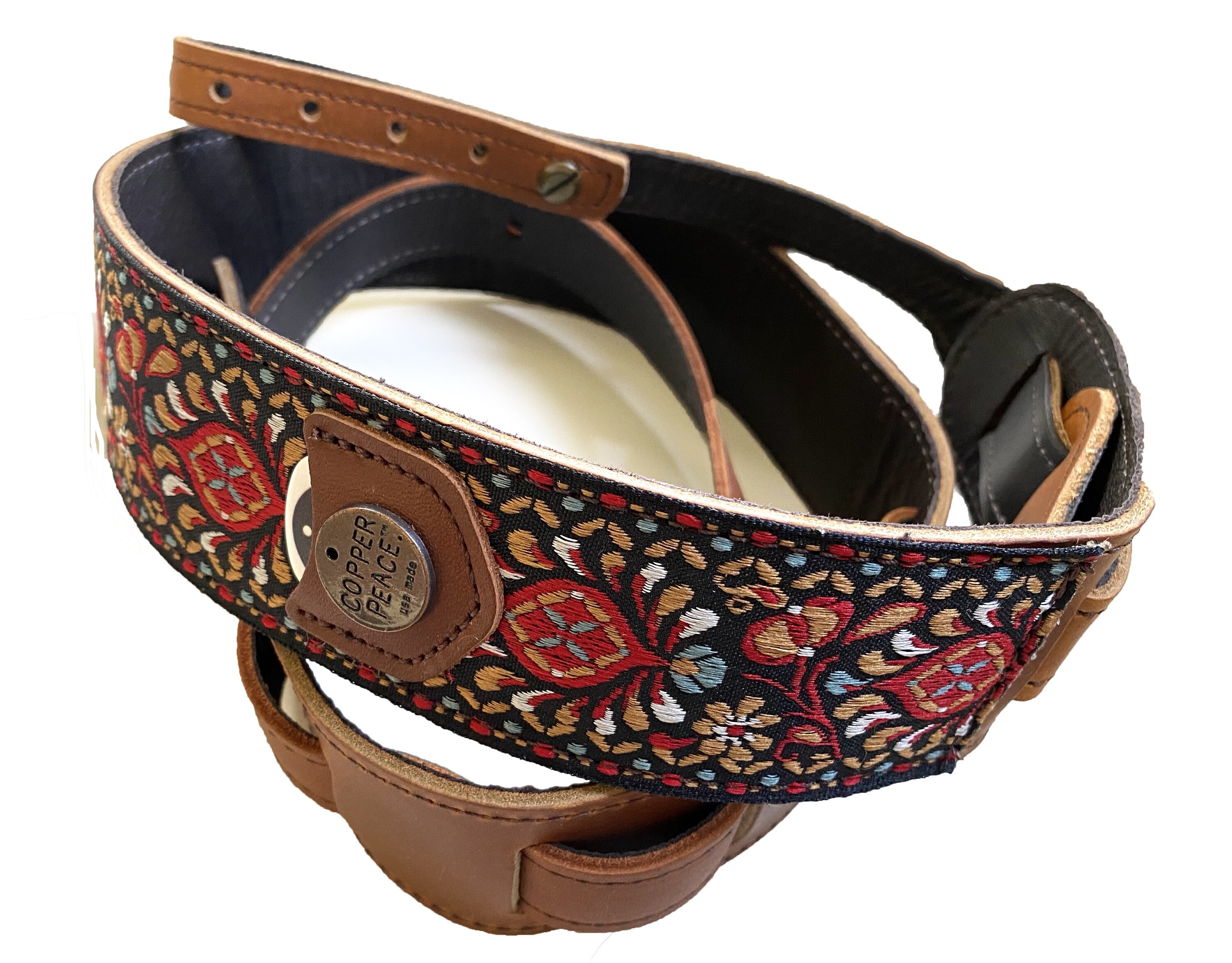 Gypsy Leather Banjo Strap - meet the ultimate leather banjo