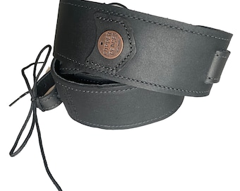 Copperpeace Homerun BANJO Strap in Black Baseball Glove Leather