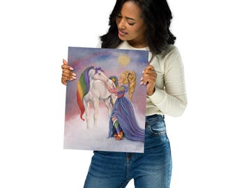 Rainbow Dolly Poster