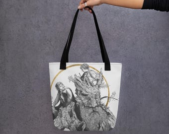 Hombre árbol / El señor de los anillos / Fan Art / Bolsa de tela
