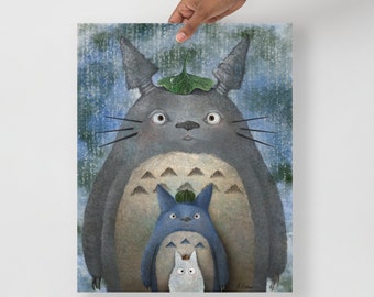 Vecinos / Mi Vecino Totoro / Fan Art Póster