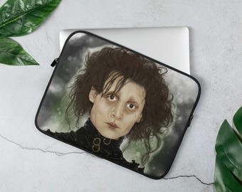 Funda para portátil de Edward Scissorhands