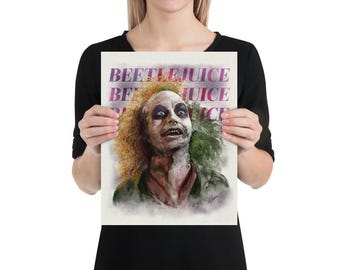 Beetlejuice Fan Art Poster