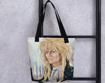 Bolso de mano Laberinto de David Bowie / Estética de los 80