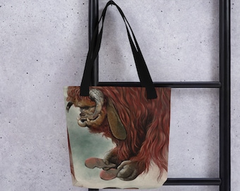 Bolso tote Ludo / Estética de los 80 / Película Laberinto