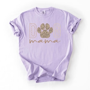 Comfort Colors® Dog Mama Shirt, Dog Mom Shirt, Dog Mama Era, Womens Shirts, Dog Lover Shirt, Dog Mom Gift, Gift For Mom, Pet Lover Shirt imagem 7