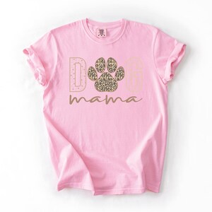Comfort Colors® Dog Mama Shirt, Dog Mom Shirt, Dog Mama Era, Womens Shirts, Dog Lover Shirt, Dog Mom Gift, Gift For Mom, Pet Lover Shirt imagem 6