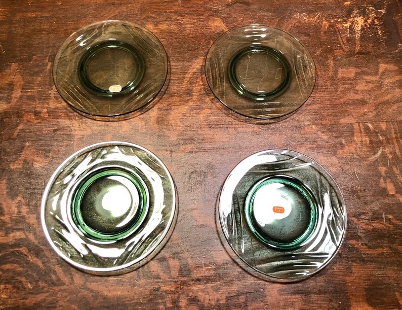 Fostoria Horizon Spruce Salad Plates 1950s