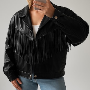 ◆DEINET◆ FRINGE CURTAIN LEATHER JACKET IN BLACK KDPJI4F821 71VujoR5rzL._AC_SX522_.jpg
