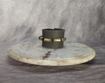 Brass - post-apocalyptic bracelet