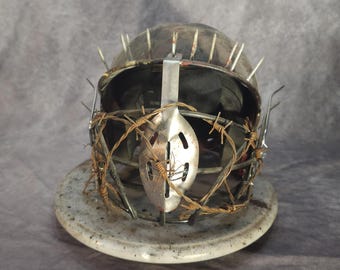 Porcupine - post-apocalyptic helmet