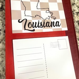 Conjunto de cartões postais da Louisiana