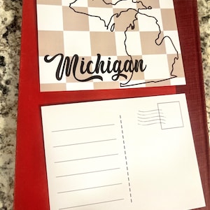 Set di cartoline del Michigan