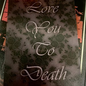 Liebe dich bis zum Tod Karte