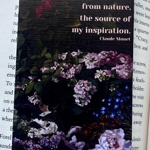 Claude Monet Bookmark
