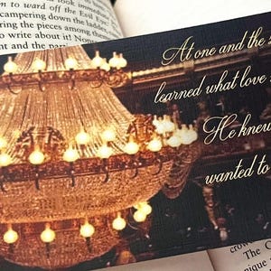 Phantom of the Opera Bookmark
