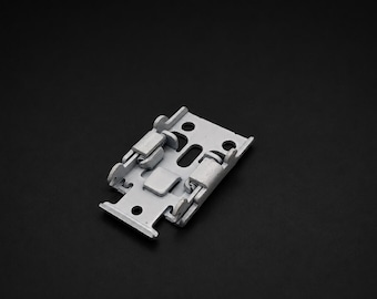 5x metalen vouwgordijnplafondbeugels - spanningsbevestiging