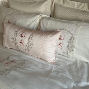 Embroidered Pillowcase, Duvet Cover Set, Turkish Bed Linen, Home Bedroom Decor