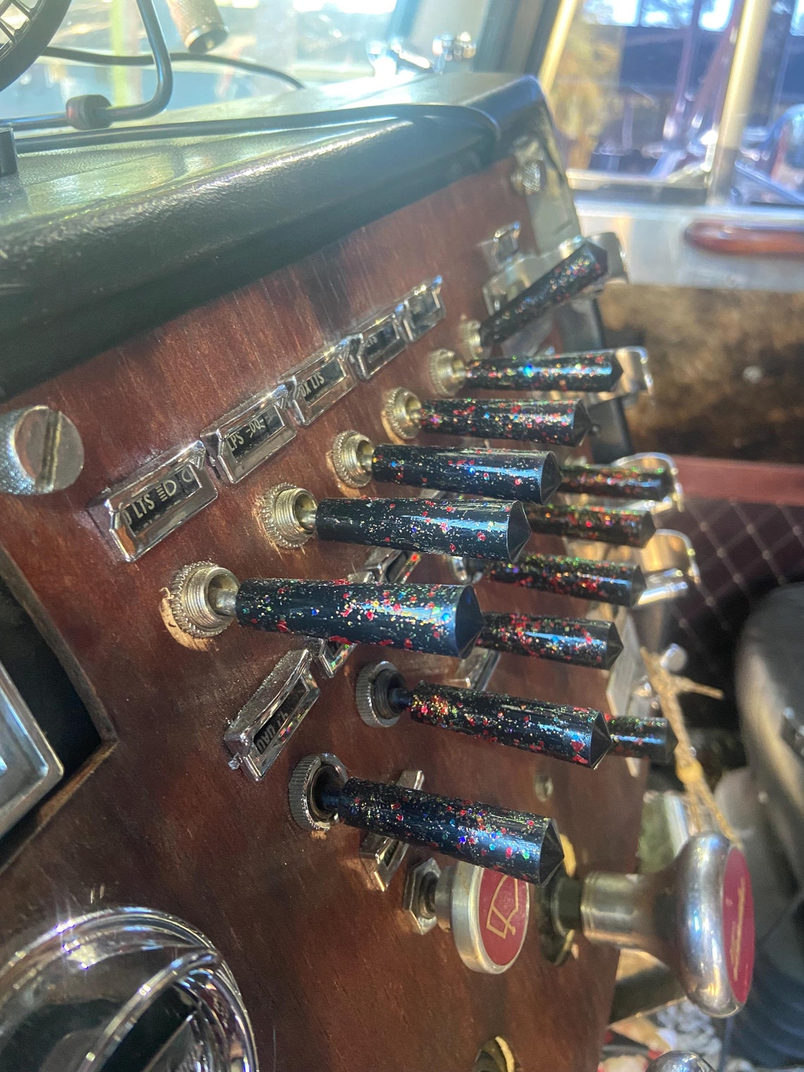 Toggle Switch Extensions for Peterbilt and Kenworth Trucks Set of 10