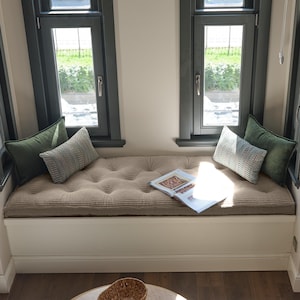 Benutzerdefinierte Leseecke Bankkissen, Kallax Fenster Sitzkissen, Cord Indoor Bank Sitzkissen