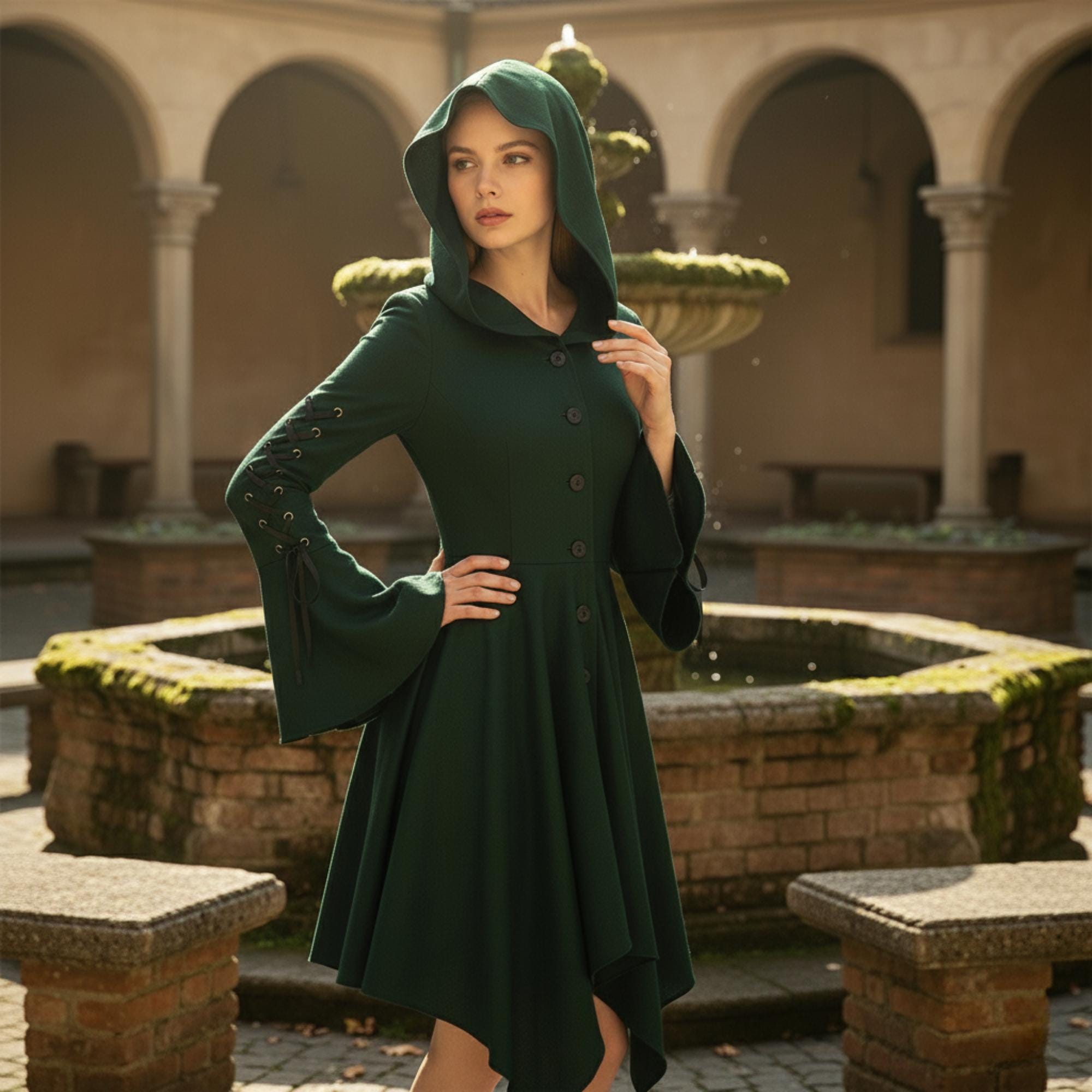 slim fit dress slacks Second-Hand Witchery Green Apple Sateen Shirred Shirt Dress Size 8 – SwapUp