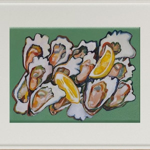 November Oysters Fine Art Print