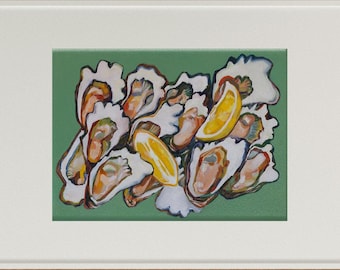 November Oysters Fine Art Print
