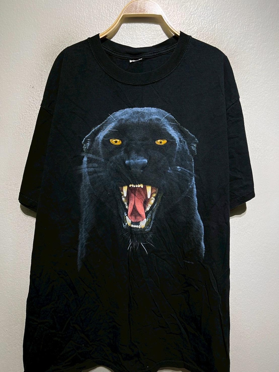 希少 90's Human-i-Tees Black Panther Tシャツ il_1080xN.7156801633_iw5z.jpg