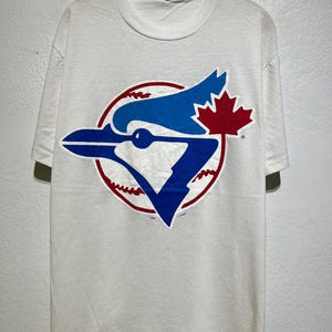 Vintage 90s Toronto Blue Jays T-Shirt Size M Vintage MLB Baseball Tee Vintage Toronto Sports Shirt Vintage 90s Blue Jays Fan Shirt