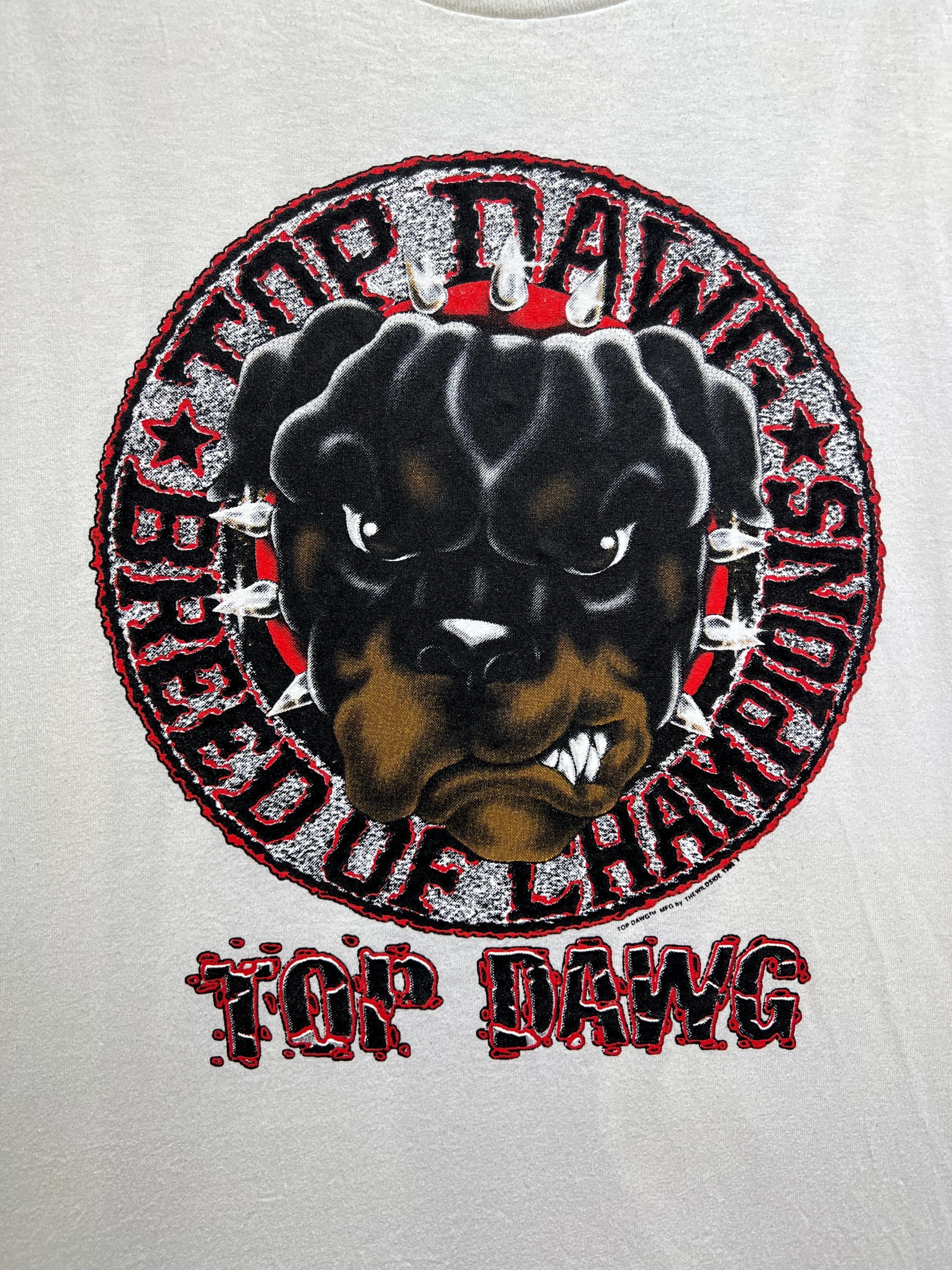 Vintage 00s Top Dawg T-shirt 3XL Worldwide Champion Streetwear